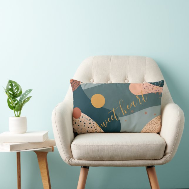 Almofada Lombar Nome Personalizado do Boho (Cadeira)