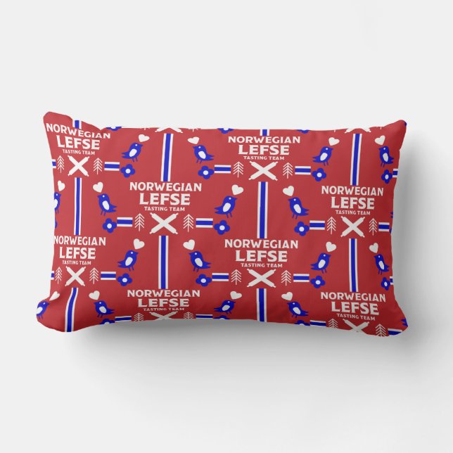 Almofada Lombar Norueguês - Esquerda Flatpão Apron (Frente)