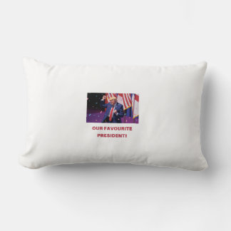 Almofada Lombar NOSSO PRESIDENTE FAVORITO Melhor presente para o c