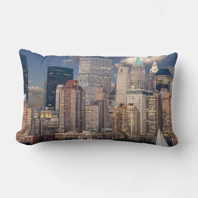 Almofada Lombar Nova Iorque Skyline (Frente)