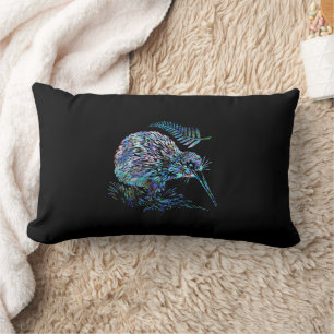 ALMOFADA LOMBAR NOVA ZEALAND KIWI E FERN PAUA