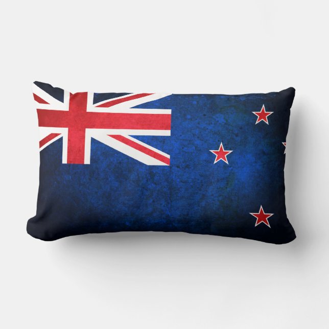 Almofada Lombar Nova Zelândia; Bandeira Kiwi (Frente)