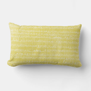 Almofada Lombar O amor amarelo exprime o travesseiro decorativo