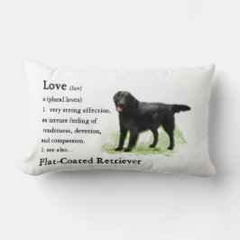 Almofada Lombar O Amor É Um Retriever Revestido