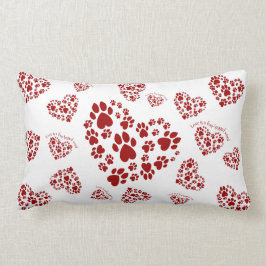 Almofada Lombar O amor é uma palavra de quatro patas