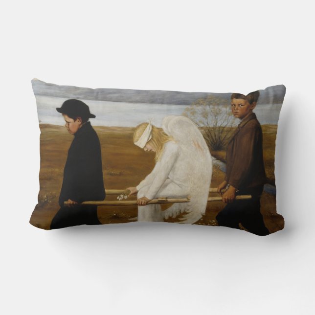 Almofada Lombar O Anjo Ferido (Verso)