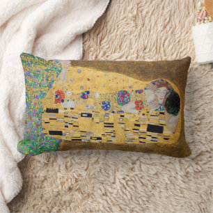 Almofada Lombar O Beijo de Gustav Klimt