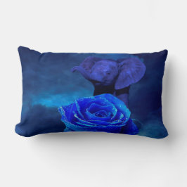 Almofada Lombar O elefante azul e aumentou