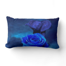 O elefante azul e aumentou