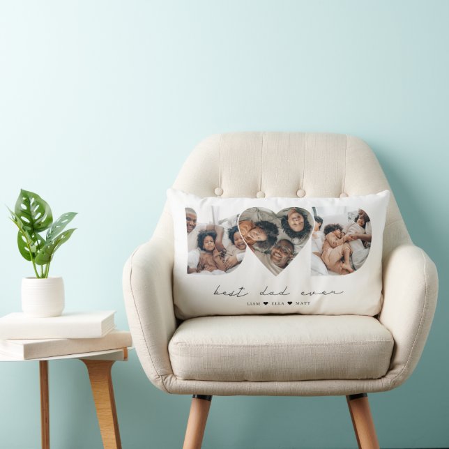 Almofada Lombar O Melhor Pai Que Já Teve Um Presente De Colagem De (Cadeira)