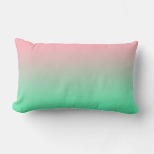 Almofada Lombar O pastel cor-de-rosa e verde-claro deve ser sempre