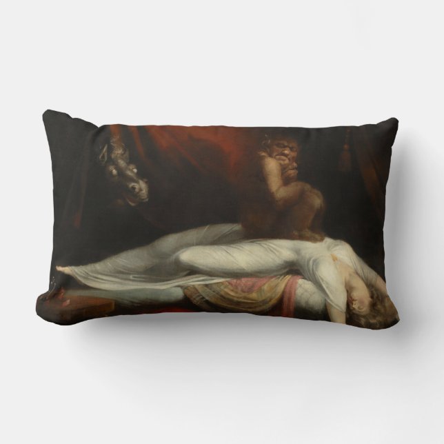 Almofada Lombar O Pesadelo (de Henry Fuseli) (Frente)
