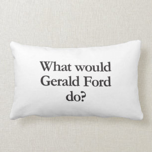 Almofada Lombar o que Gerald Ford faria