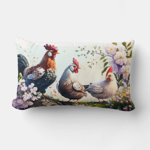 Almofada Lombar O Travesseiro decorativo Perch do Galo