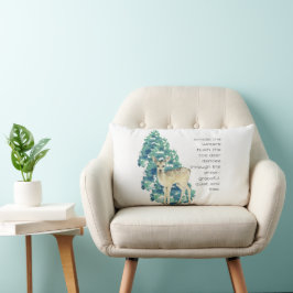 Almofada Lombar O Veado Ré Dança Pela Neve