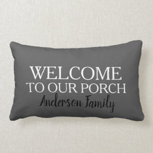 Almofada Lombar Obscuridade rústica - boa vinda das cinzas ao nome