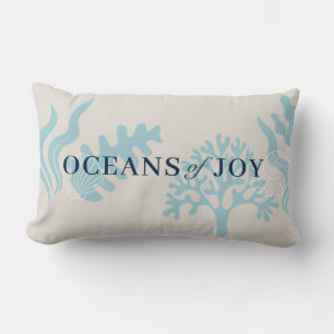 Almofada Lombar Oceanos De Travesseiro decorativo Da Casa Da Praia