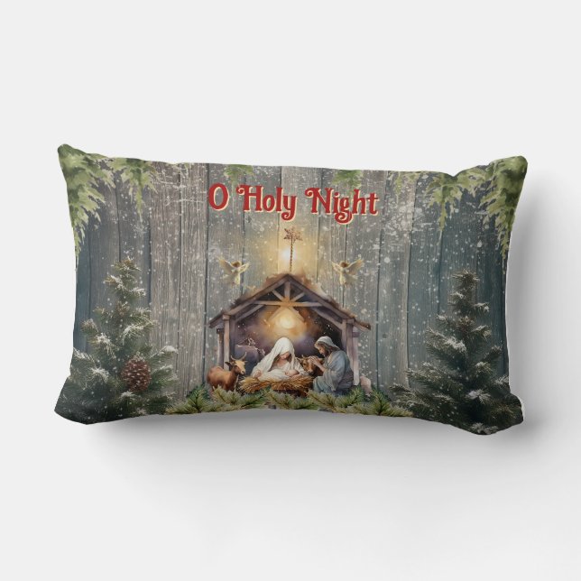 Almofada Lombar Oh Holy Night Lumbar Pillow (Verso)