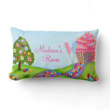 Oh travesseiro doce de Candyland