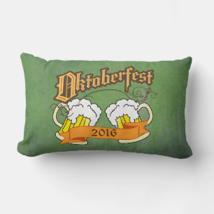 Almofada Lombar Oktoberfest Festival Alemão Beer Caneca de cerveja