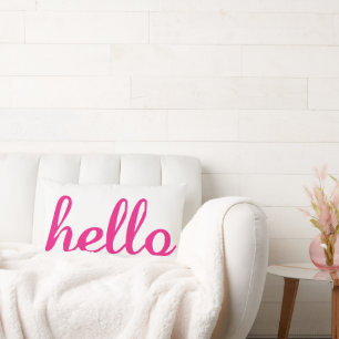 Almofada Lombar Olá, Bonitos presentes de saudação.