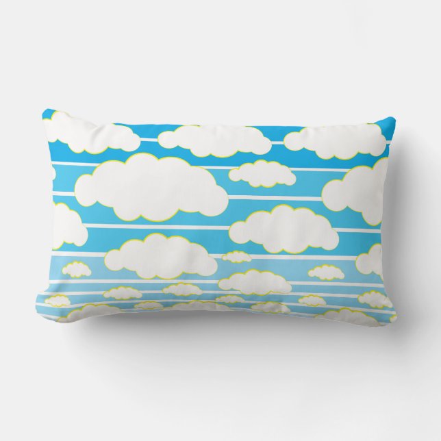 Almofada Lombar Olá! travesseiro da luz do sol (Frente)