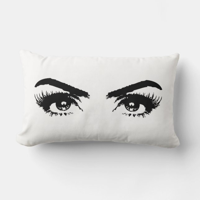 Almofada Lombar Olhos (Frente)