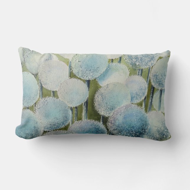 Almofada Lombar Onion Millions Watercolor Art (Frente)