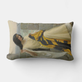 Almofada Lombar Ordenando o Sinalizador Padrão (Mulher Medieval)