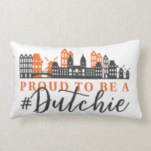 Orgulhoso ser skyline de Hashtag Dutchie Holland