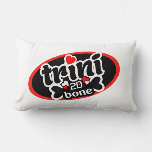 Almofada Lombar Orgulhoso Trini 2D Osso Piada Trinidadiana