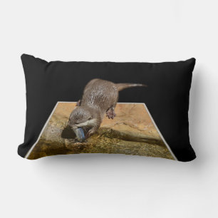 Almofada Lombar Outros comendo Peixes Taspidos, Cushion Lumbar