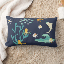 Almofada Lombar Ouvindo O Oceano, Dia Da Terra,