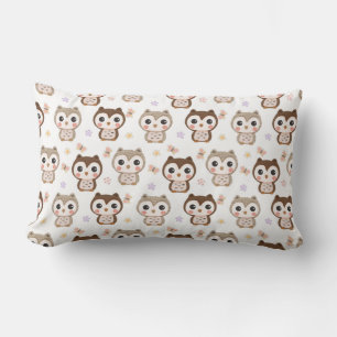 Almofada Lombar Owl Pattern