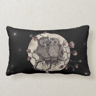 Almofada Lombar Owls namorou Em Love corujas -
