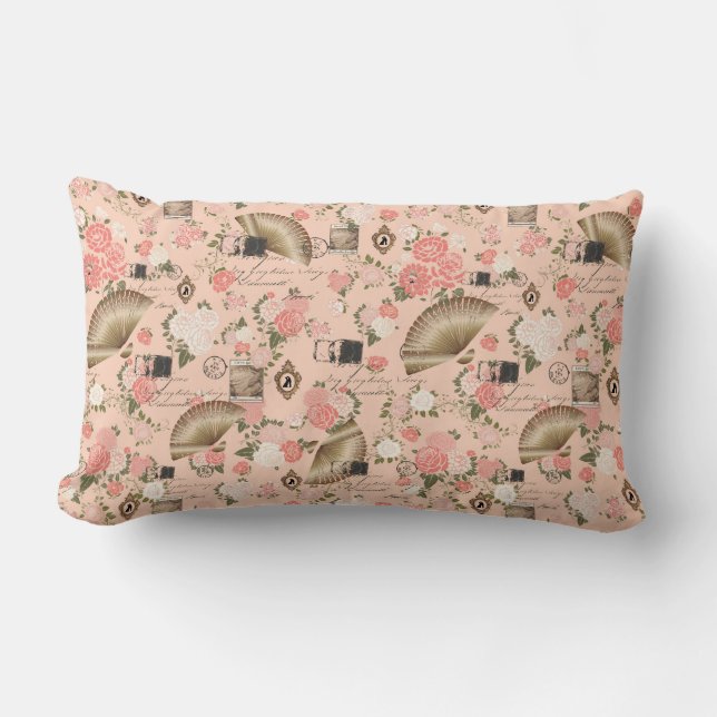 Almofada Lombar Padrão de início de travesseiro decorativo gerado (Frente)