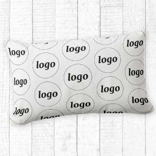 Almofada Lombar Padrão de logotipo simples Promocional Empresarial