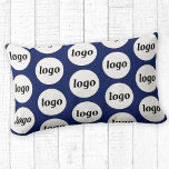 Almofada Lombar Padrão de logotipo simples Promocional para empres<br><div class="desc">Simples design de logotipo minimalista para promover a lealdade marca e promover sua pequena empresa. Substitua o logotipo pelo seu e altere a cor de fundo na Ferramenta Design para personalizar. Use-os em sua empresa,  hotel,  café,  restaurante,  escritório ou loja,  ou venda ou entregue a seus clientes e clientes.</div>