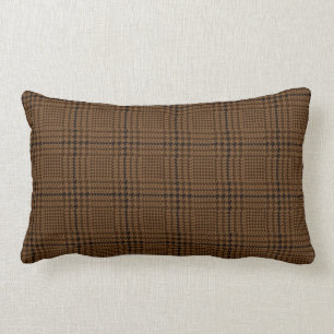 Almofada Lombar Padrão de Verificação de Glen Brown Houndstooth