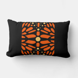 Almofada Lombar Padrão do Designer Elegante de Deco de Arte Simple