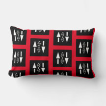 Padrão vermelho e preto,inspiração de tendência