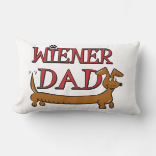Almofada Lombar Pai de Weiner do Dachshund