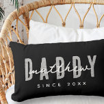 Almofada Lombar Pai desde 20XX moderno Elegante simples<br><div class="desc">Esta design simples e moderna é composta por tipografia sã-serif.</div>