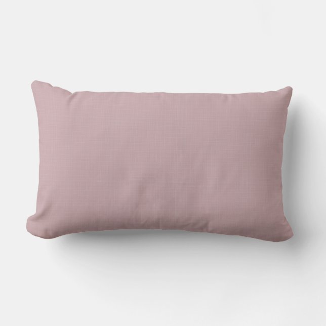Almofada Lombar Pale Dusty Mauve Light Tattersall (Frente)
