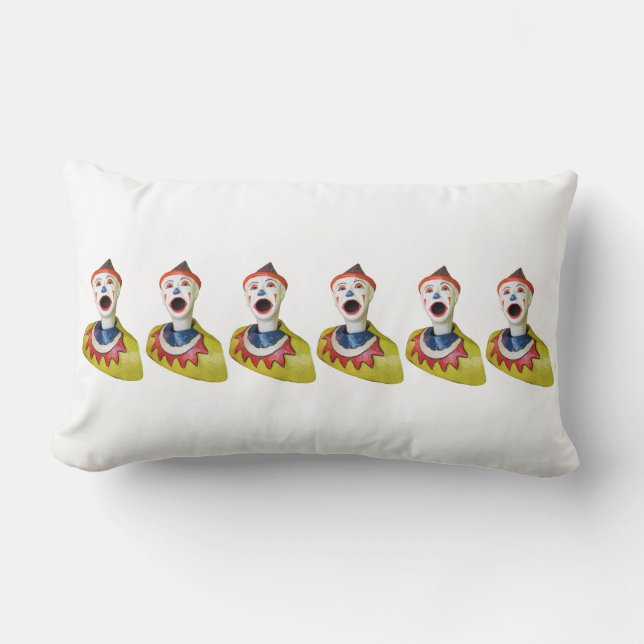 Almofada Lombar Palhaços de Carnaval (Frente)