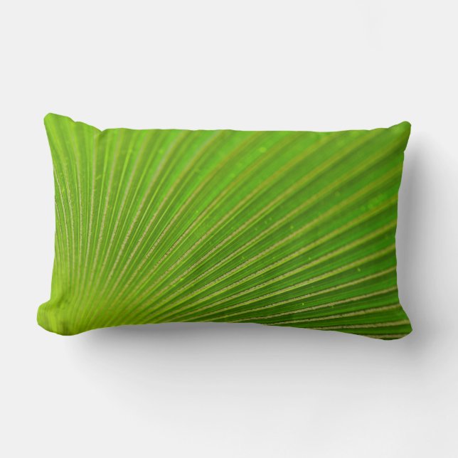 Almofada Lombar Palm Frond Leaf (Frente)