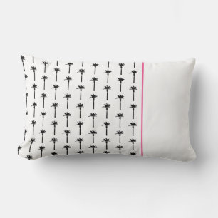 Almofada Lombar Palm Tree Pattern Viagem Tropical Beach