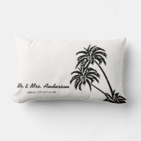 Palm Trees Adoram Casamento Tropical Personalizado