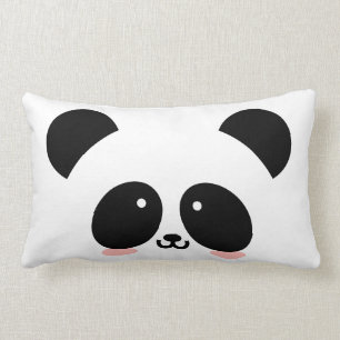 Almofada Lombar Panda Kawaii Adicione Seu Nome