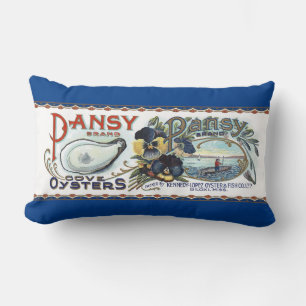 Almofada Lombar Pansy Oysters Lumbar Travesseiro